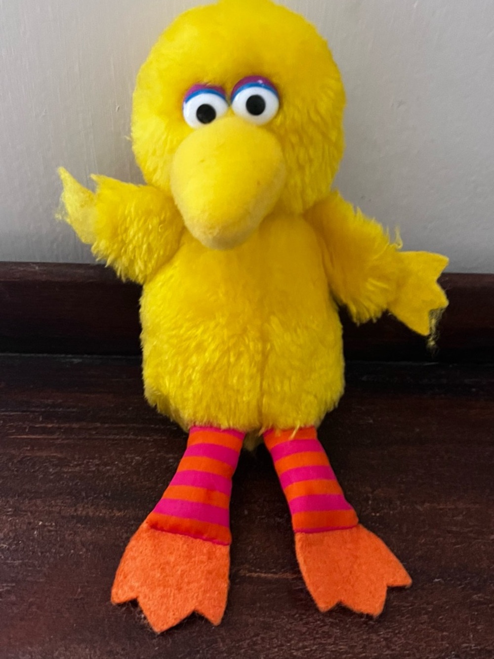 Vintage Small Big Bird Sesame Street Applause Plush Toy